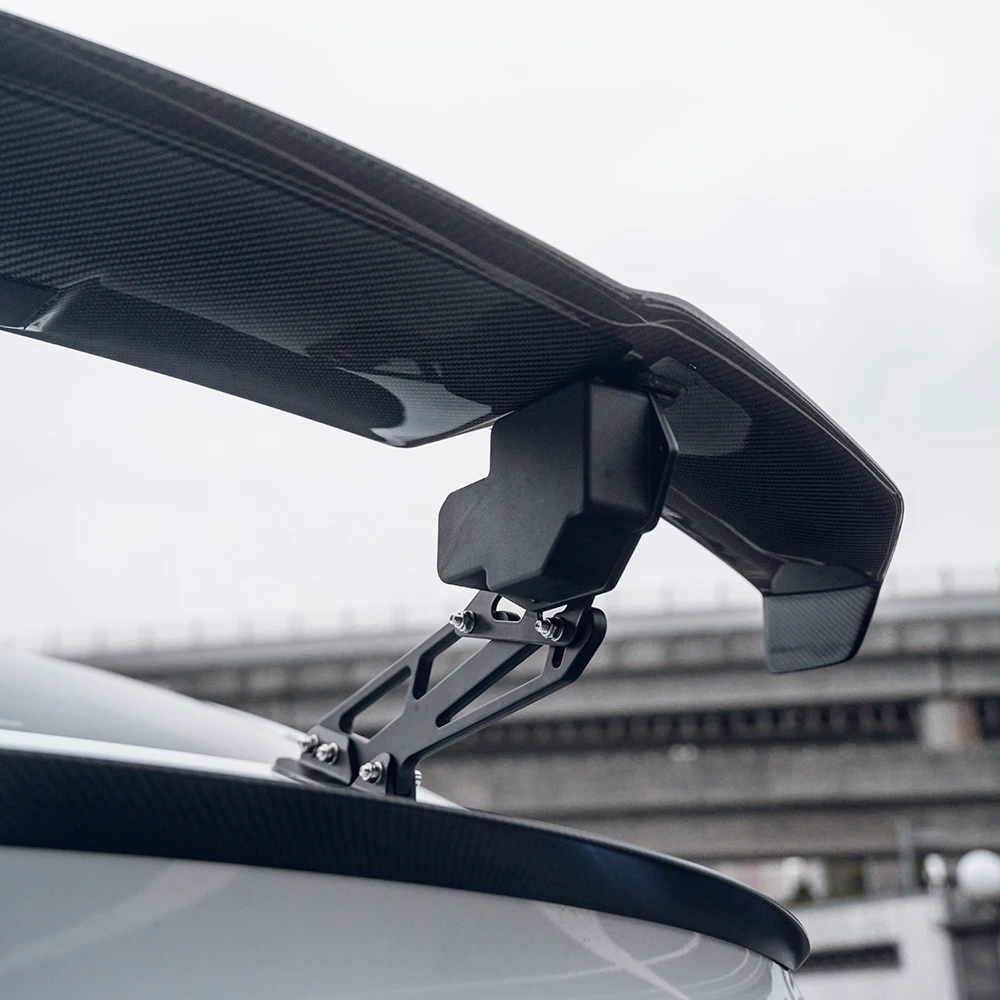 Electric Automatic Rear Spoiler Real Carbon Fiber Lift Tail Spoiler Universal Electric Auto Spoilers