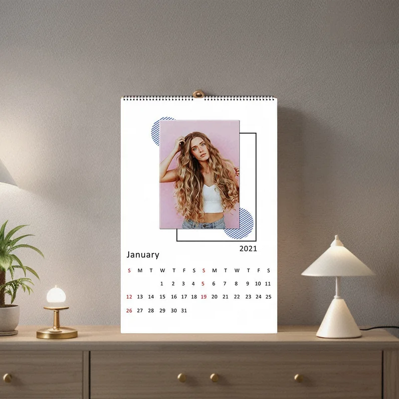 Wholesale Custom Tear Off Business Calendar 2024 New Year Weekly Monthly Planner Daily Large Wall Calendar Printing With Logo
