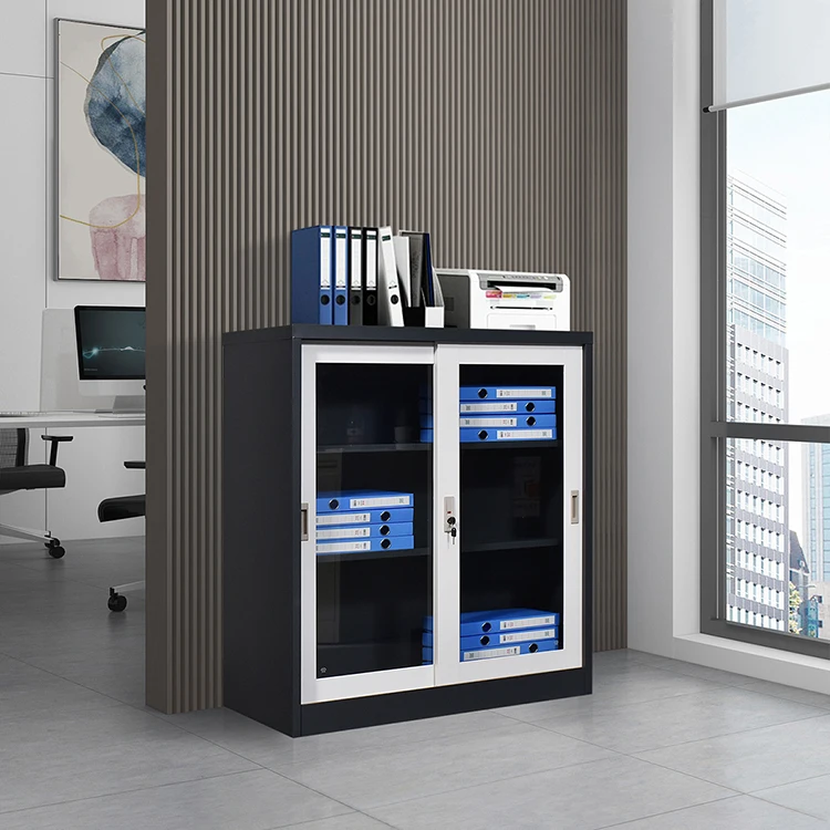 2 doors steel file cabinet office metal storage iron cabinet iron cupboard price