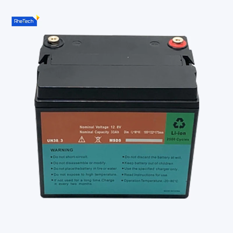 Golf Electric Car Lithium Battery 12 V 12.8v 12ah 24ah 33ah Safe And Environmentally Friendly 5000 Cycles Of Lithium Battery