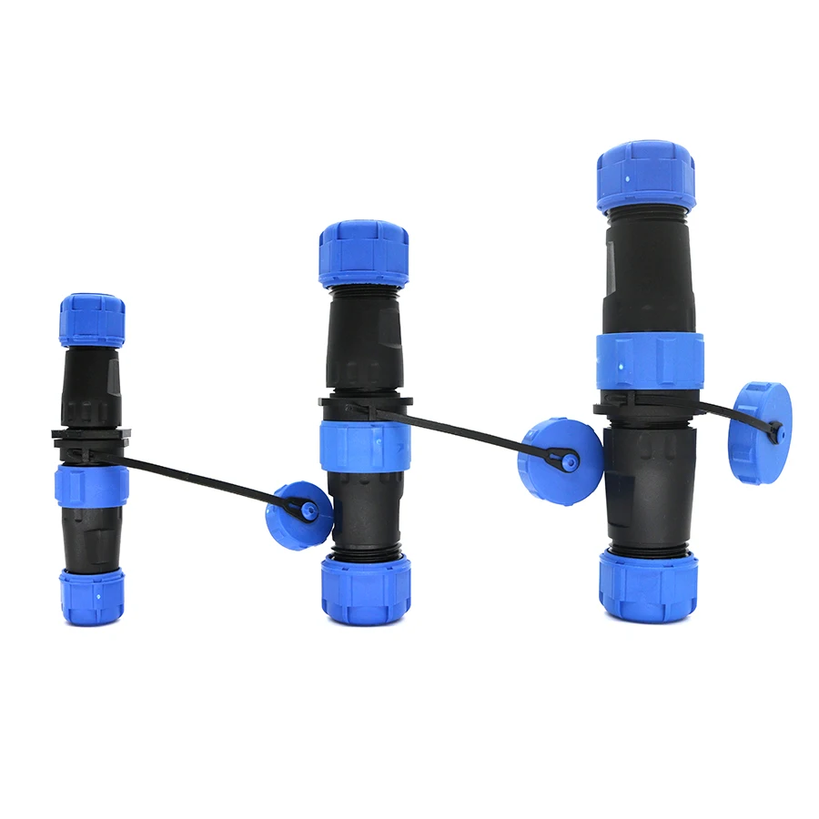 CHENF IP68 Aviation Threaded Coupling Connectors SP13 SP17 SP21 2-9 Pole Cable Mount Electrical Power Waterproof Connector