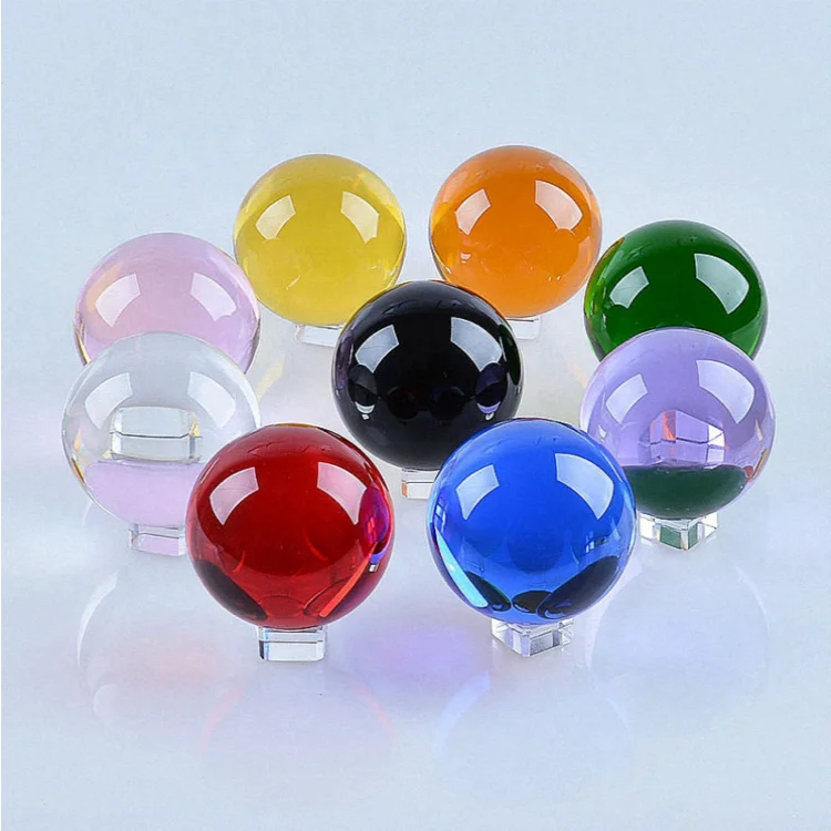 Resin ball  50mm acrylic ball red green blue resin sphere solid color acrylic ball