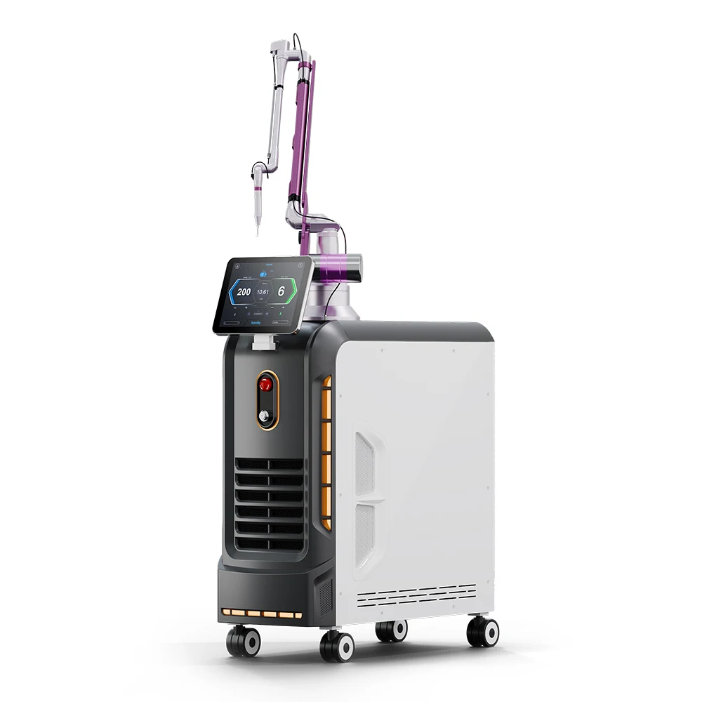 Lefis Professional PicoLaser Picosecond Q-Switched Nd Yag Laser 1064Nm 532Nm Pico Carbon Peeling Picocare Tattoo Removal Machine