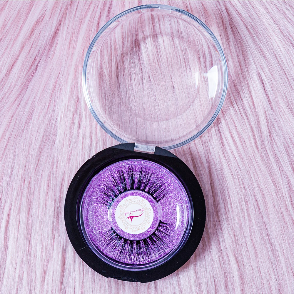 
High Quality 25mm Mink Eyelash False Eyelashes Vendor, Wholesale False Eyelash With Custom Logo and Packing Box 