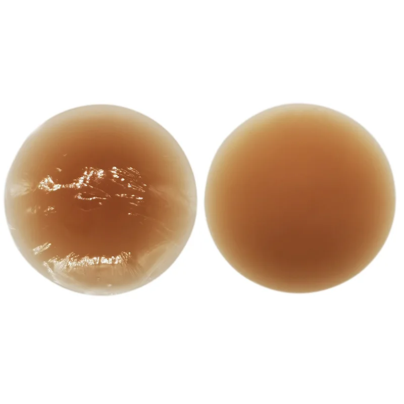 JUNXI DIVINUS High Quality Women Reusable Breast Pasties Nipple Cover Self Adhesive Invisible Silicone Matte Nipple Cover