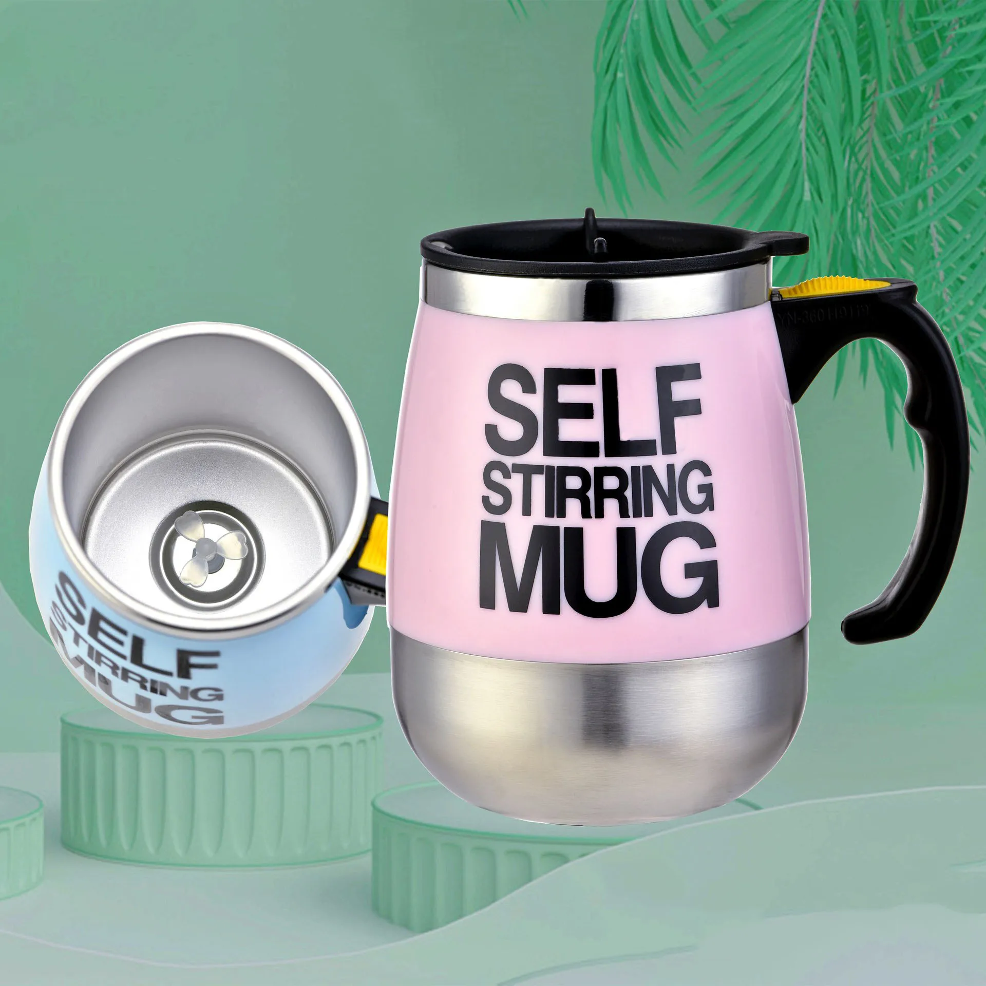 Электрический шейкер для протеина без бисфенола А с логотипом на заказ, портативная электрическая чашка-миксер для кофе