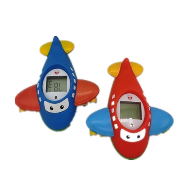 High Quality Small Moq Cute Animal Shaped Custom Logo Kids Bath Digital Waterproof Thermometers