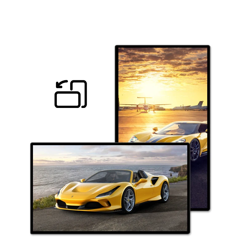 18.5 21.5 23.6 27 32 43 50 55 65 75 85 inch touchscreen ultra-thin wall hanging advertising machine HD Android Display