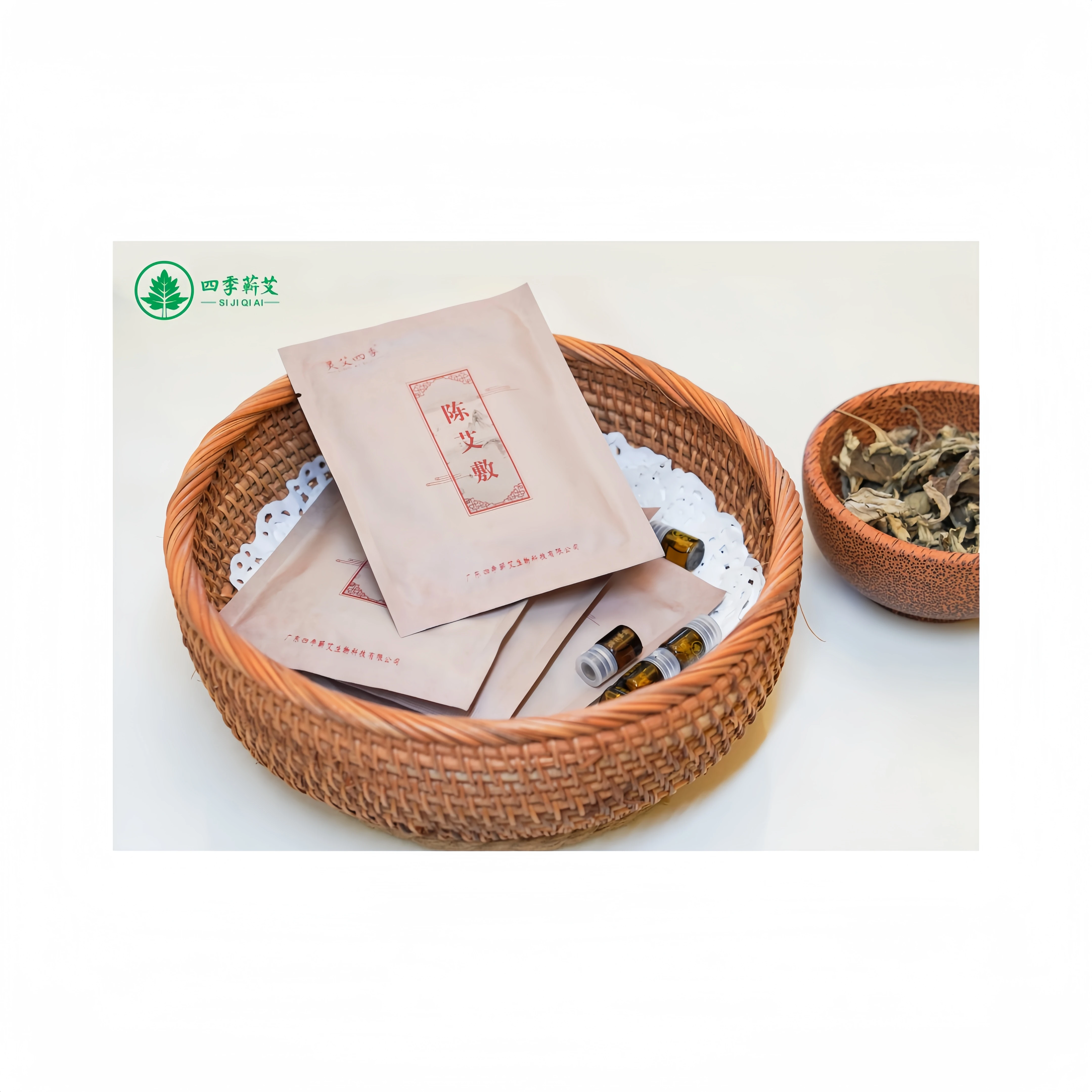 TCM moxibustion product Chinese Herb Plaster Arthritis Pain Relief Patches Wormwood Moxibustion Heating Patch