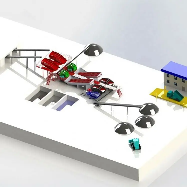 Spiral Sand Washer Classifier Mini Washing And Recycle Machine Wear Resistance Mineral Scrubbing Simple Double Wash Textile