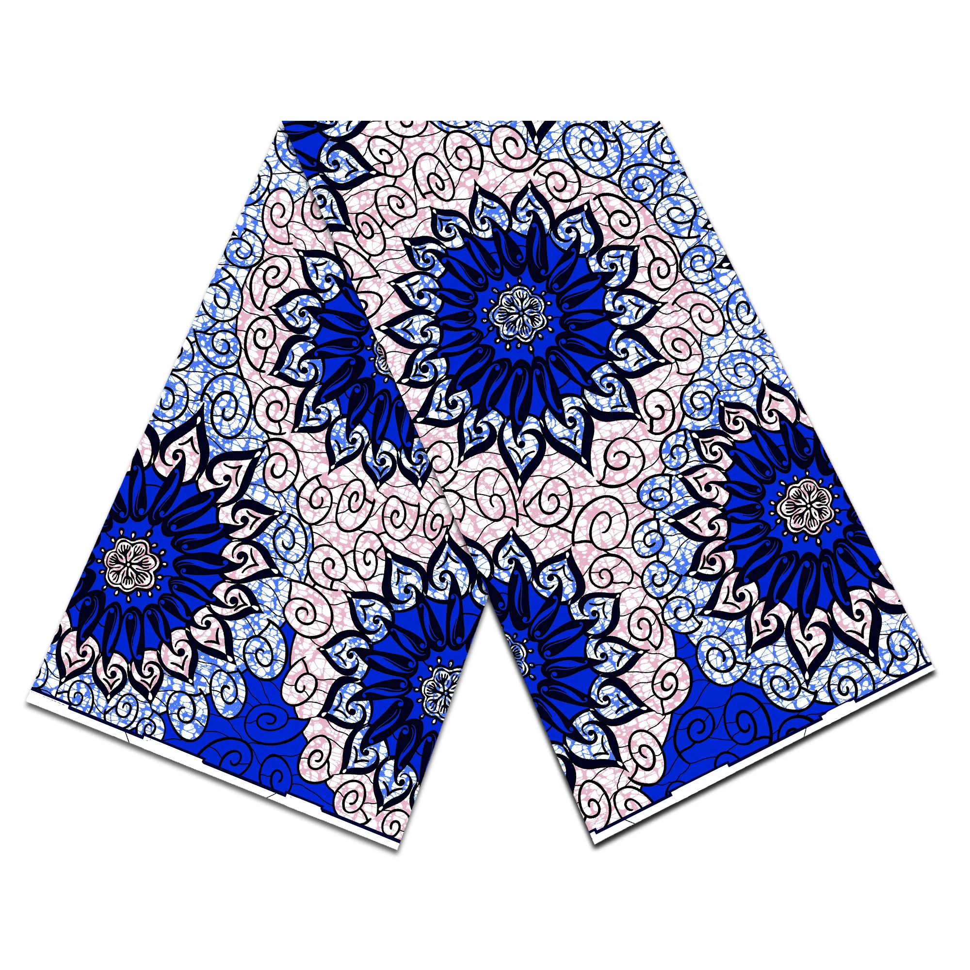 Spot Super Africa Wax Print Fabric African African Wax Fabric Textile Tissu Africain En Soie Satiné a Motif De Cire Pour