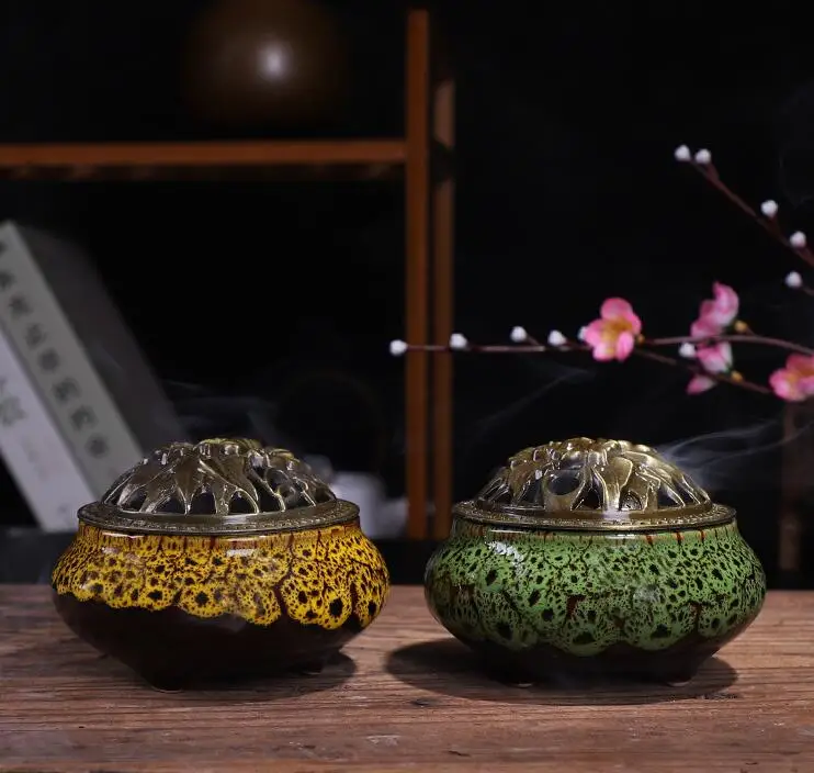 HQIB01 HongQiang Hot Sales Portable Professional Design Hookah bakhoor Low Price Crystal Luxury shisha Incense