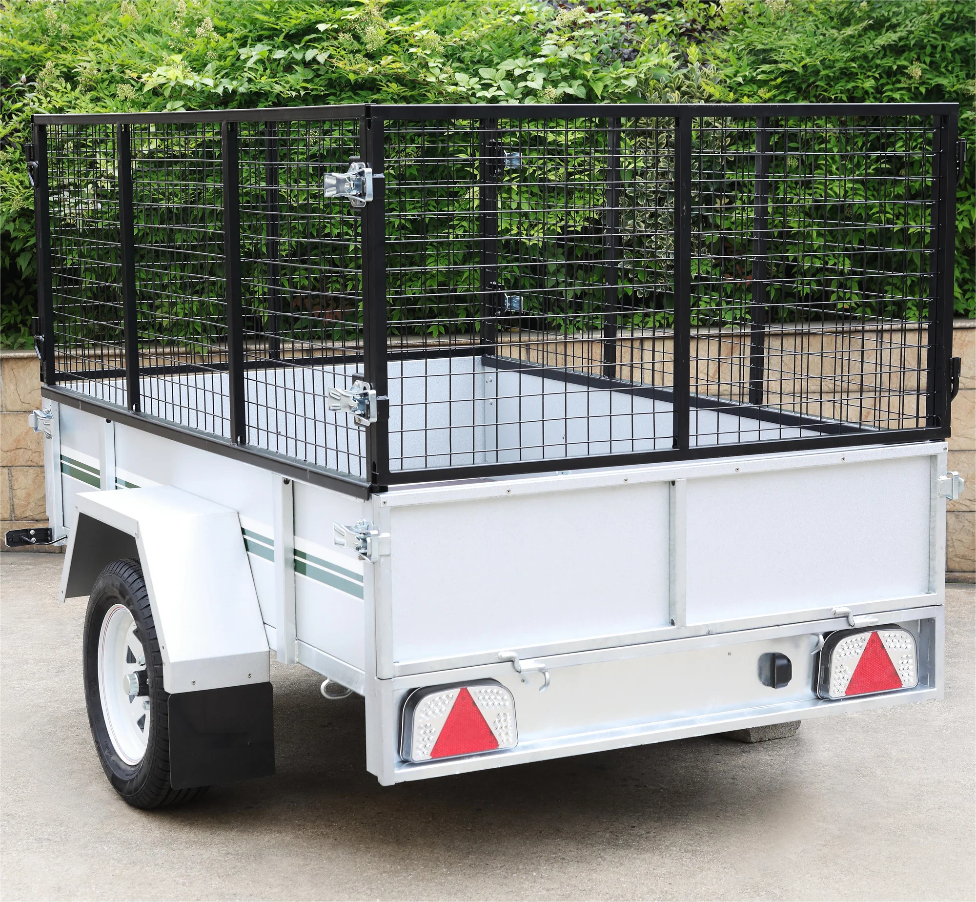 ATV Farm Trailer with Removable Cage Sides