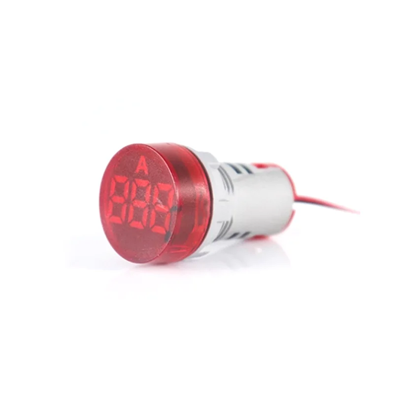Good Price digital voltmeter ammeter 22mm ammeter digital AD16-22DSA led indicator light