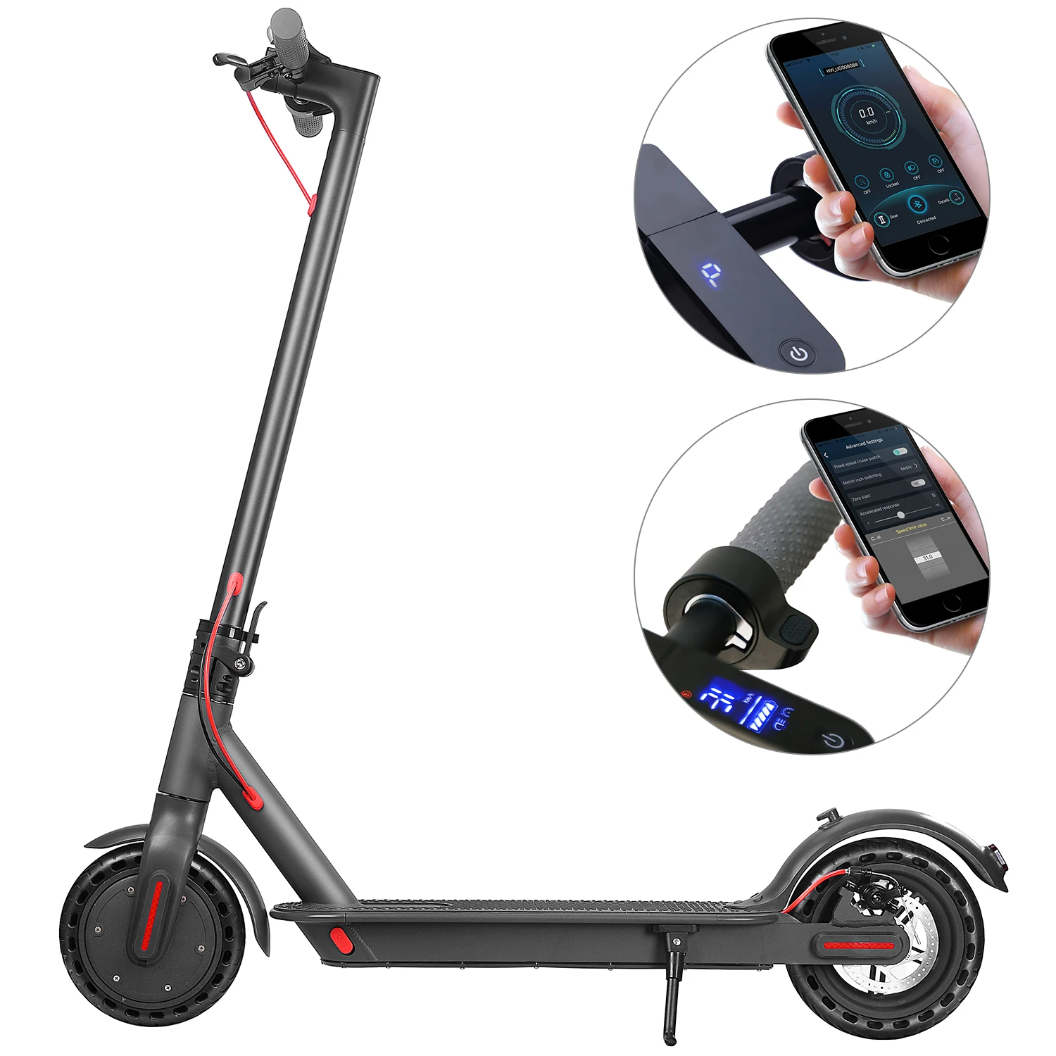 Aovo China Factory Supply Waterproof IP65 E Scooter