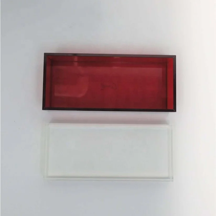 Роскошная акриловая коробка для хранения ювелирных изделий с крышкой