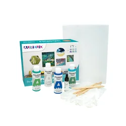 AUREUO Wholesale 120ml 4 Color Multi Theme Pre Mixed Creative DIY Acrylic Pouring Paints Kit