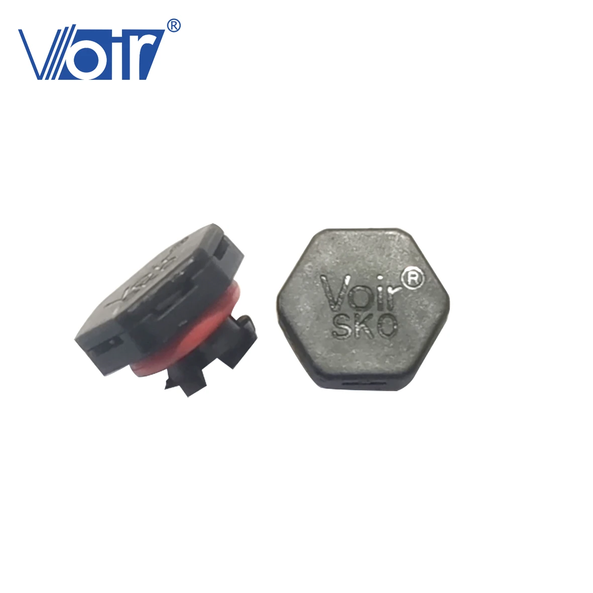 Voir e-PTFE Snap-in Round Black Plastic IP67 IP69K Waterproof  Pressing Air Vent Plug Balance Pressure Valves