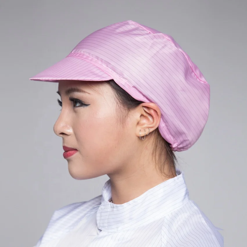 Factory Direct Sale High Quality Cleanroom Antistatic Hat ESD Cap Antistatic Hat Cleanroom Hat
