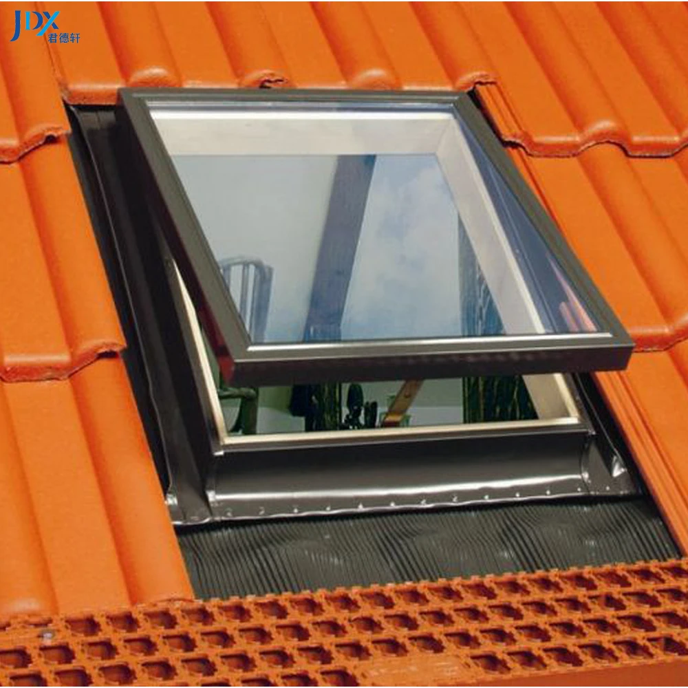 Roof Skylight Glass Rv Roof Window 900mm Motorhome Aluminium Skylights Glass Large Skylight Window
