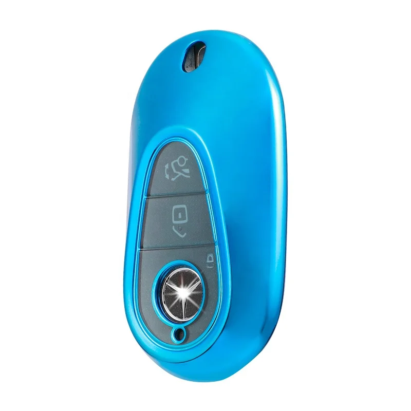 New Design TPU Car Key Case Cover Holder For Mercedes Benz S Class W223 2020 2021 Car Interior Accessories Car Styling Holder