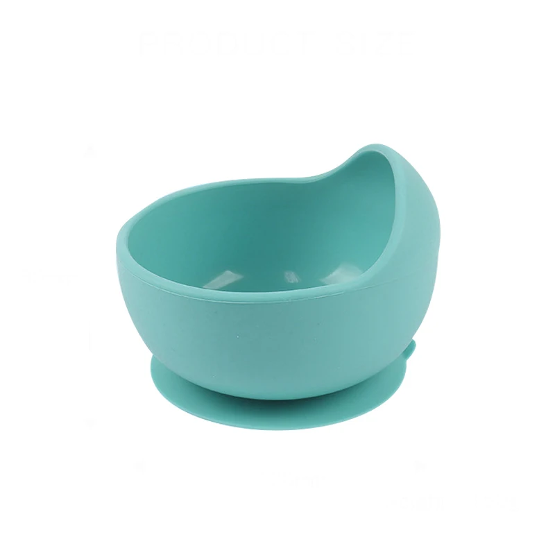 Silicone Suction Baby Bowl Inwardly Curved Walls Preventing Dropping  Easy Scooping Firmly Stick BPA-Free Non-Slip Design