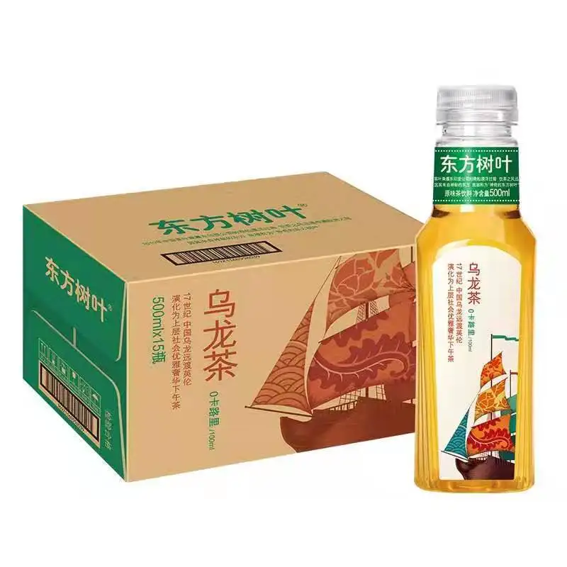  500 мл * 15 бутылок/коробка оптом Oolong чай порошок питьевой