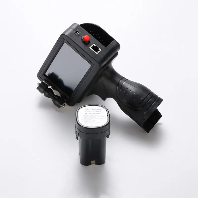 HD multilingual Tij2.5 industrial logo label date logo pattern encoding handheld printing machine inkjet printer