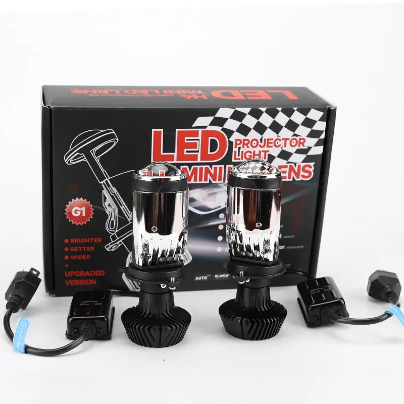 Super bright canbus led projector headlight G2 PRO Mini H4 led dual beam projector lens