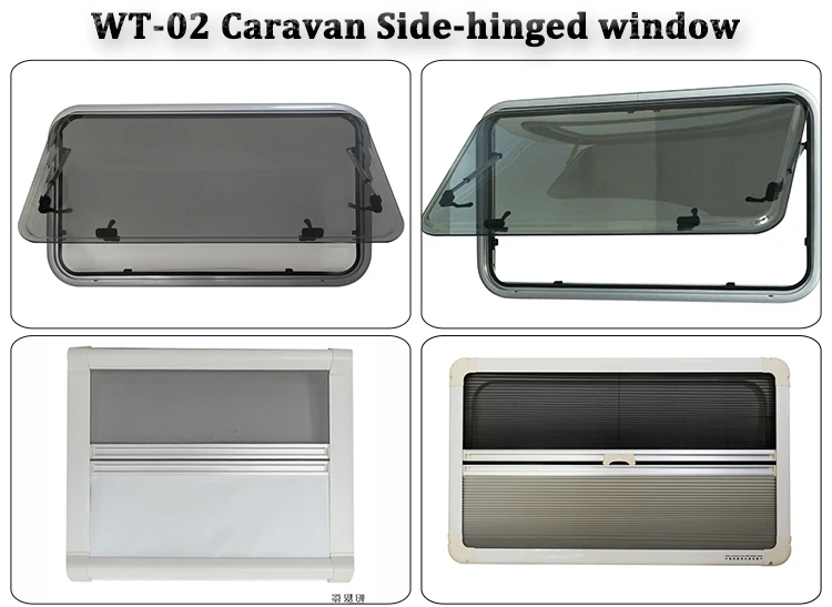 Motorhome Accessories Manufacturer Jishun Camper Van Passenger Door RV Exterior Door Caravan Door