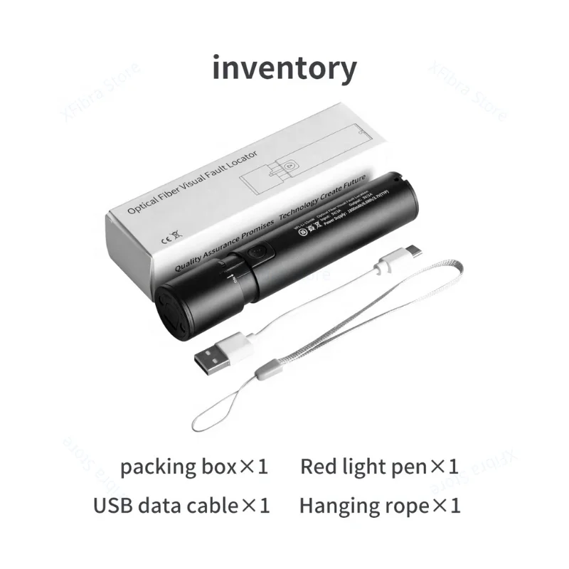 NEW Optical Fiber Tester Laser Pen VFL Type Visual Fault Locator 15mW-50MW LED Light
