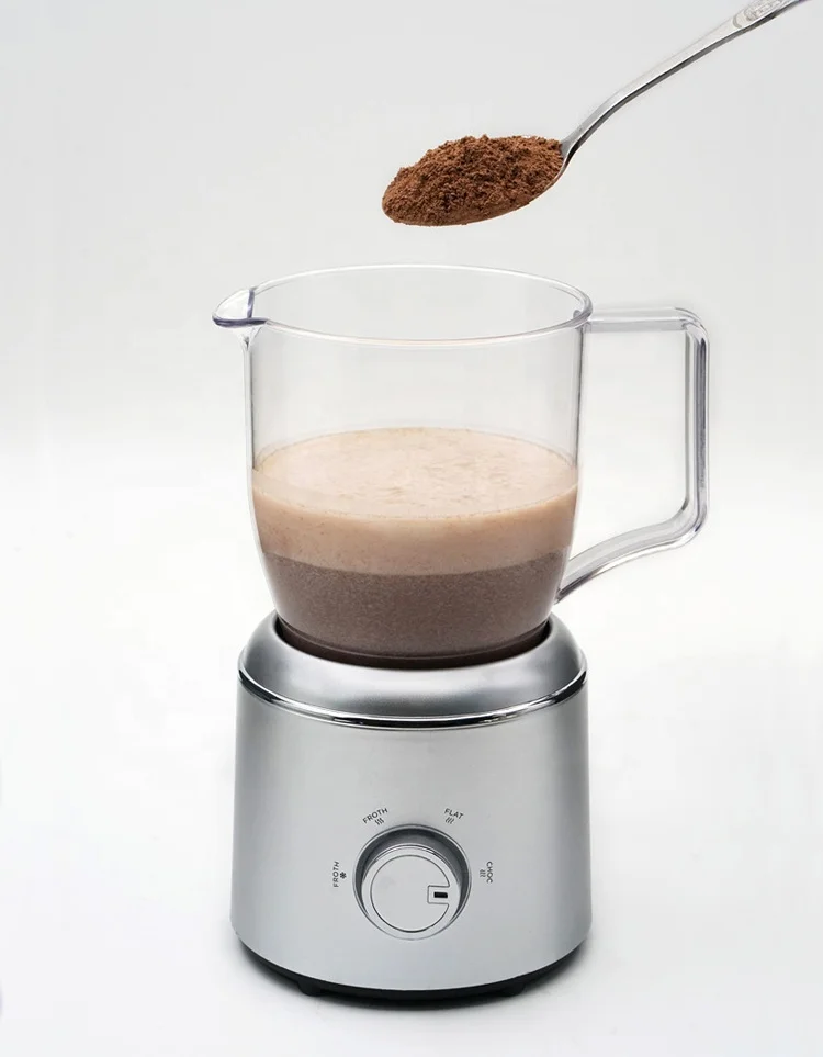 2021 Popular Household Electrical Appliances Cool and Hot Function Milk Frother with Europe Patent