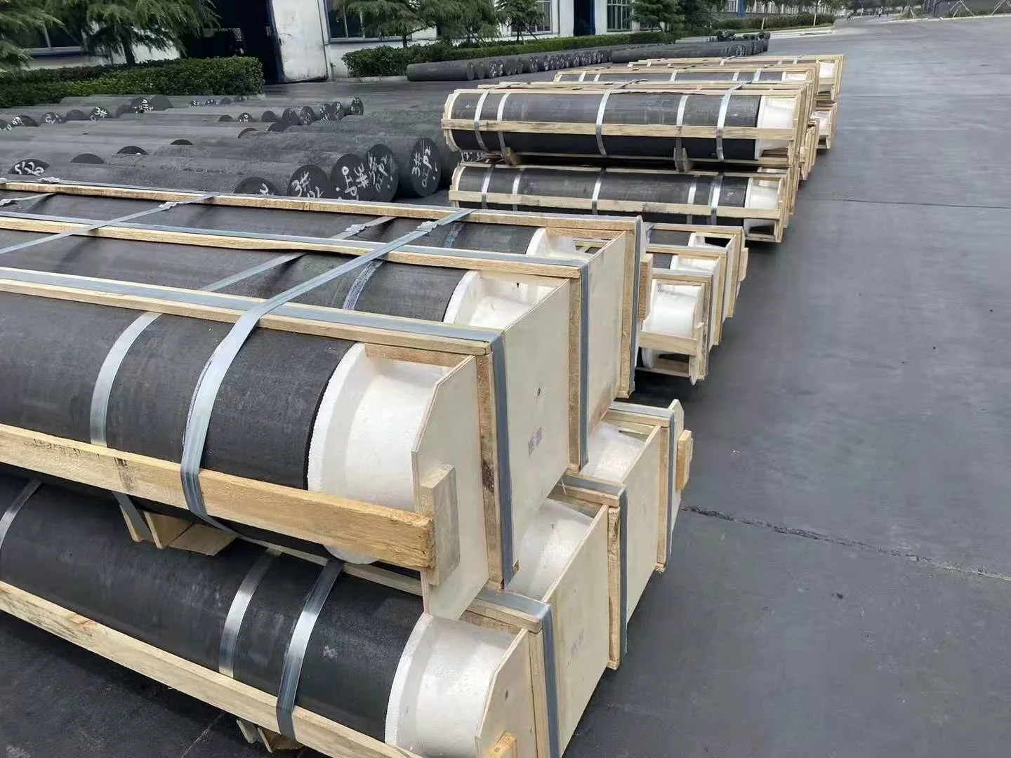 Low Price Electrode Carbon Graphite Rod for Electrolysis for Steel Making