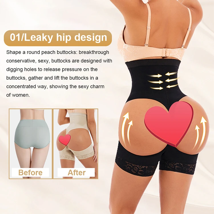 
Sexy Butt Lifter Control Panties Seamless High Waist Tummy Control Enhance Hip Shaper Butt Lifter Shapewear For Women 