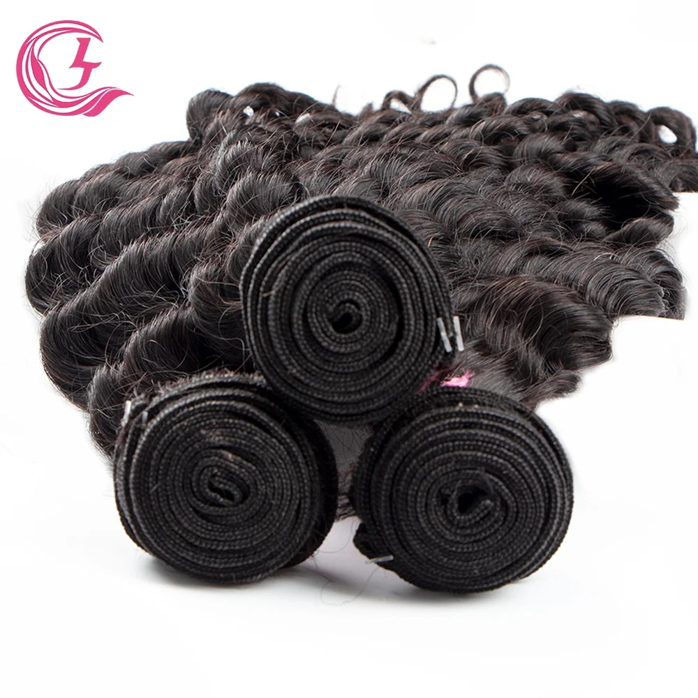 Wholesale Mink Virgin Brazilian Deep Wave Hair, Grade 9A 10A Brazilian Hair Bundles, Cheap 100% Virgin Human Hair Weave Bundles