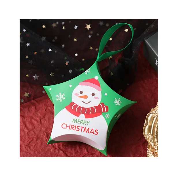 Factory Flower Chocolate Cookie Candy christmas boxes Popcorn Paper christmas box
