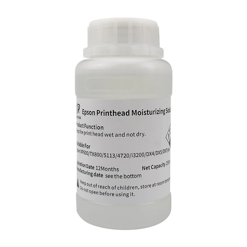 Epson Printhead Moisturizing Solution for DX5 DX7 i3200 XP600 TX800 Print Head Protection Solution Cleaning Fluid 250ml