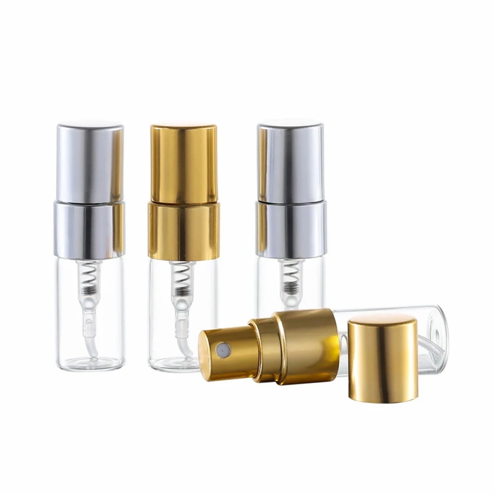 2ml 3ml 5ml 10ml Glass Perfume Bottle Empty Refillable Spray Bottle Small Perfume Atomizer Perfume Empty Vials Test Glass Bottle