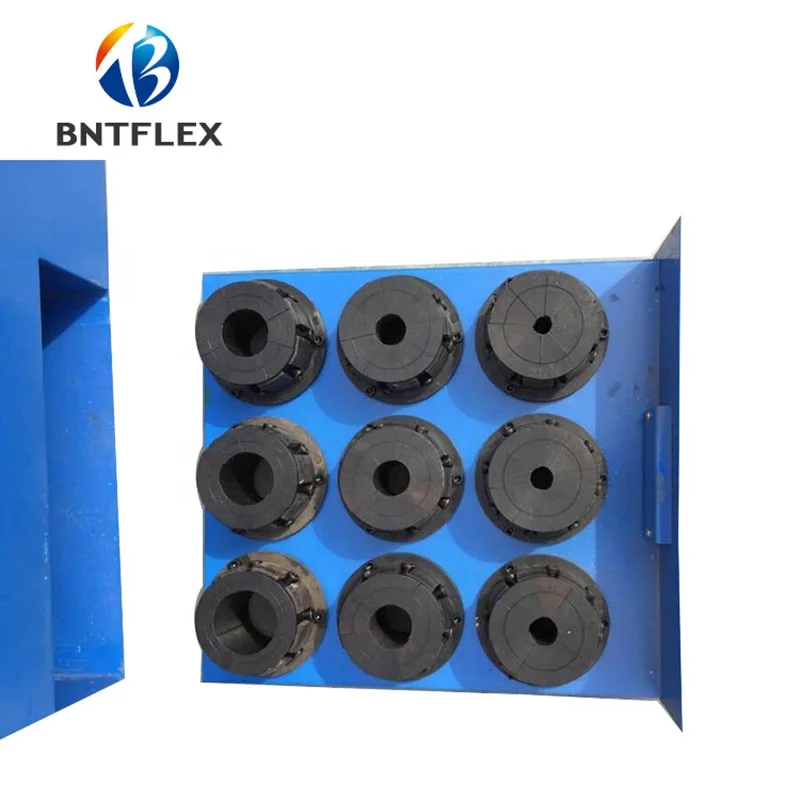 Free shipping DDP service Germany Finn power 2 Inch 38mm 64mm BNT68 cable hydraulic hose crimping machine for sale Philippines