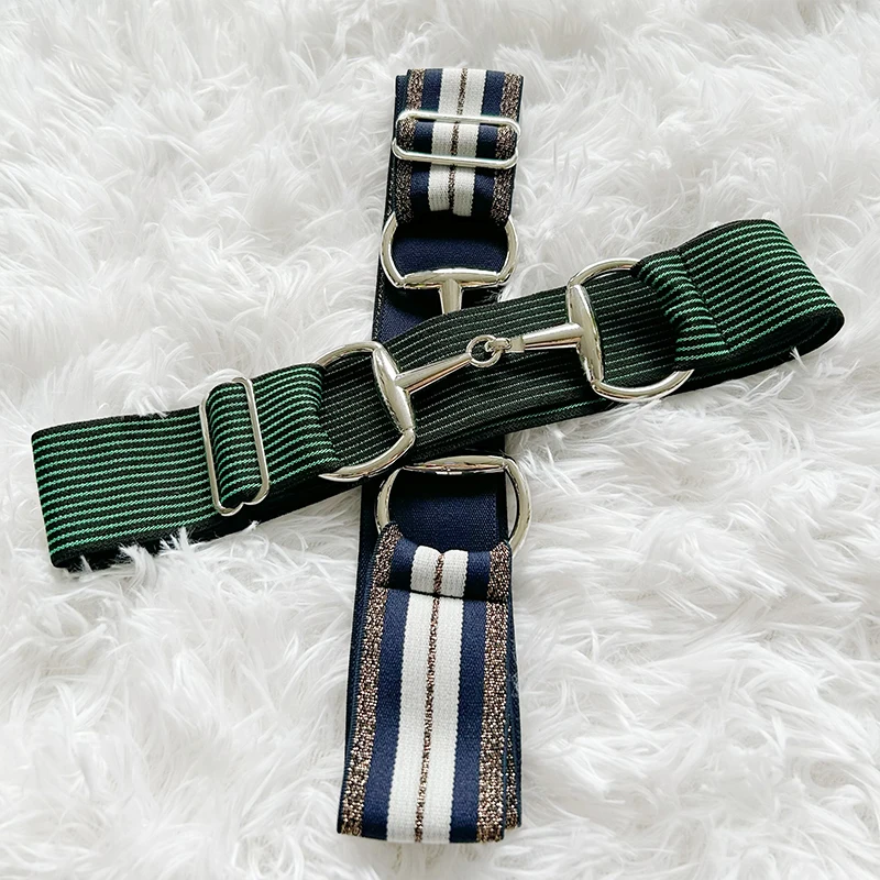 KY B09 Outdoor equestrian belt competition equipment advanced joker men and women belt high stretch fabric riding belt