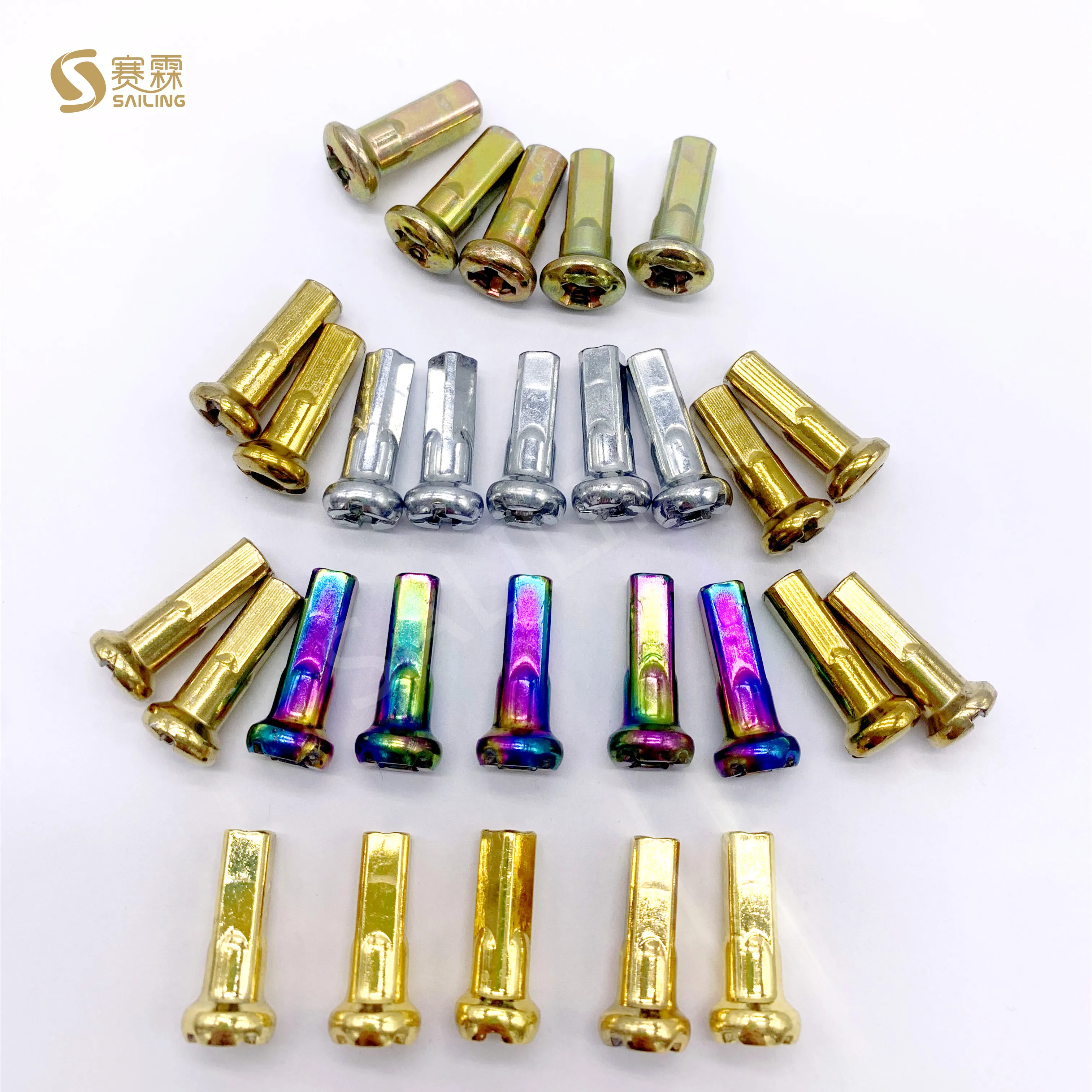 Горячая распродажа 10 шт. сплав велосипедного колеса шапки горный велосипед Велоспорт седло велосипеда спицы соски для велосипедного колеса