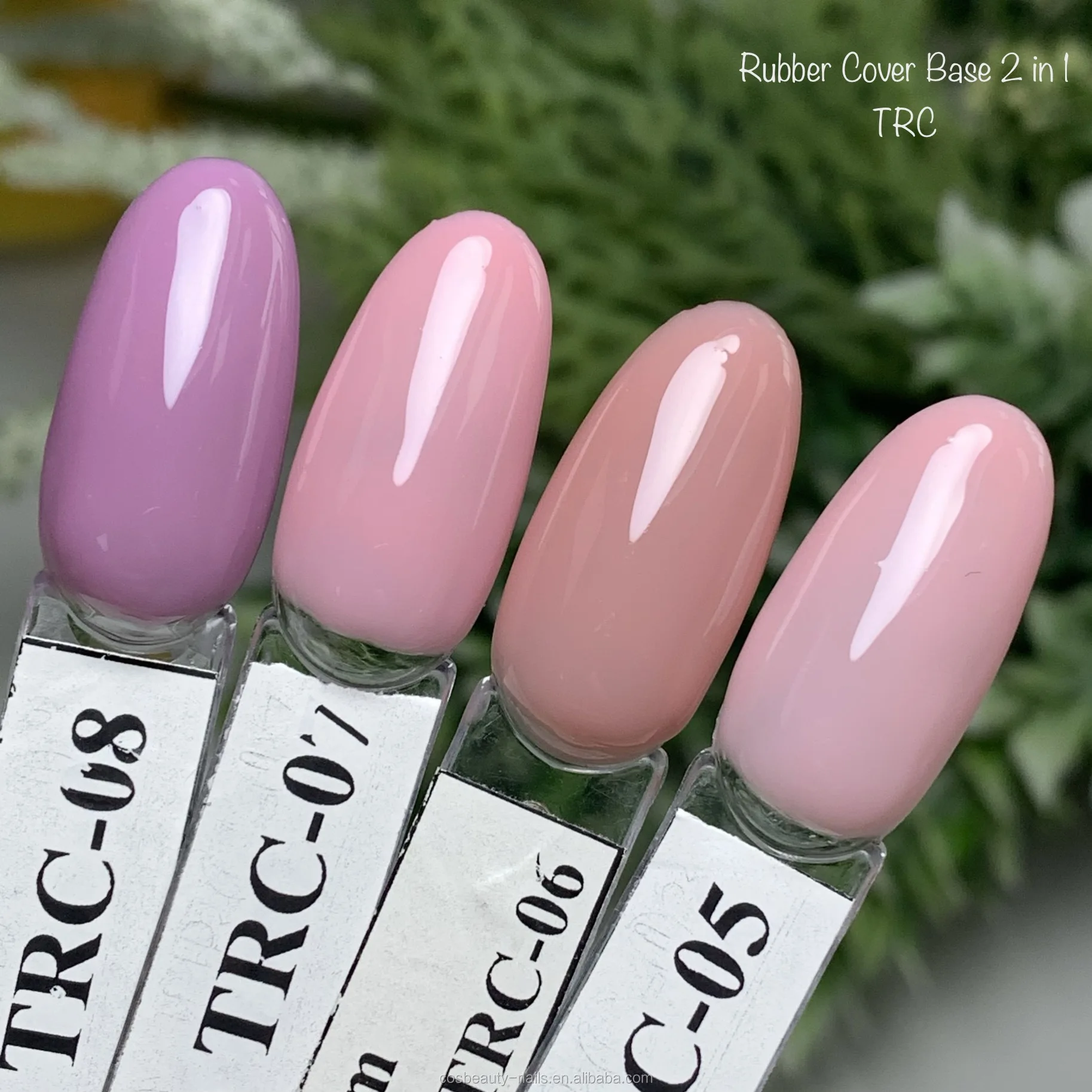 Cos Beauty Rubber Cover Base UV Gel Nail Polish gel polish top coat and base coat with OEM/ODM Available