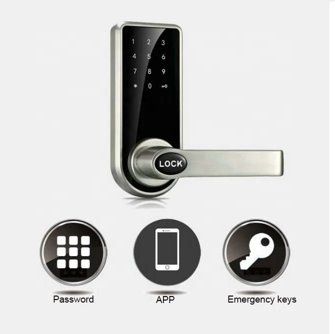 Уличный домашний цифровой смарт-замок TTLOCK TUYA APP кодовый замок для гостевых комнат