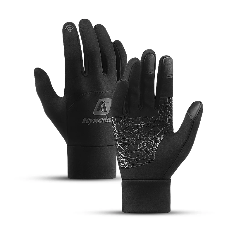 Kyncilor Cycling Gloves A0008 Touch Screen Bike Gloves Sport Shockproof Road Full Finger Bicycle Glove For Men Woman