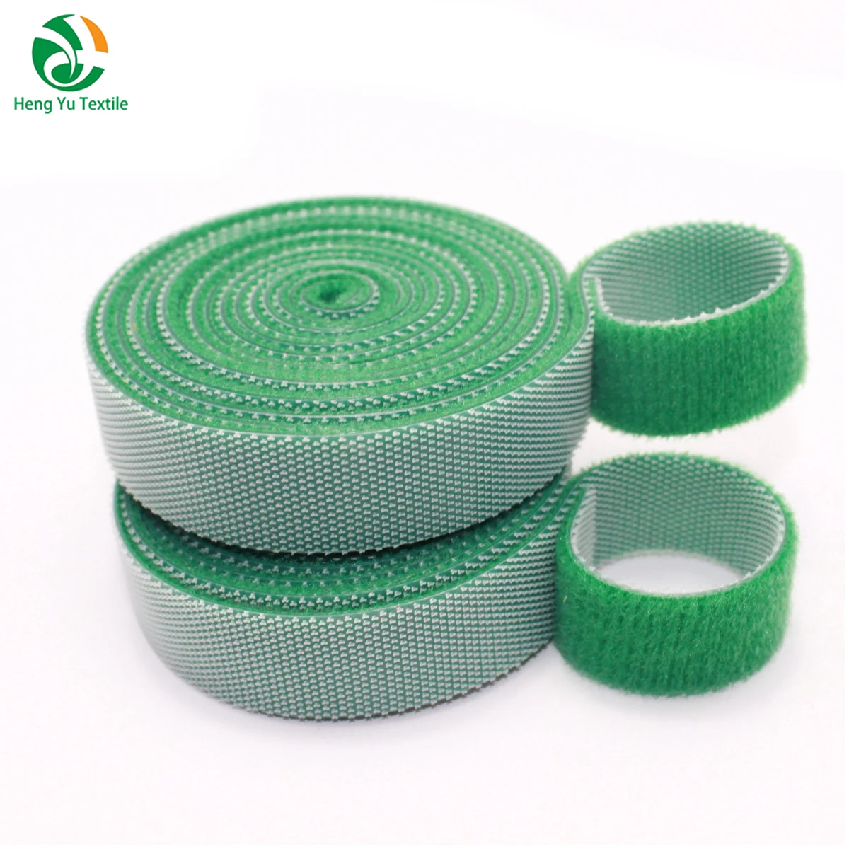 Stock Wholesale Back to Back Hook and Loop Strap Fastener Colorful Reusable Cable Ties elastic band