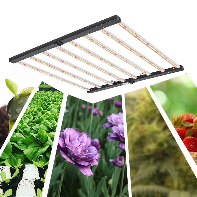  Factory Cheapest Price Hydroponic 6 Bars 600W Led Grow Light Equal 1000 Watt HPS Full Spectrum Foldable