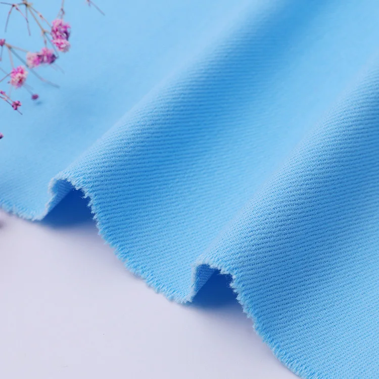 Stock Lot Fabric 97% Cotton 3% Elastane Stretch Twill Cotton Spandex Fabric For Men