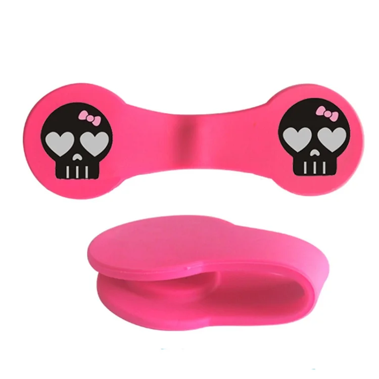 Promotion Gift Affordable Memo Silicone Magnetic paper clip Holder