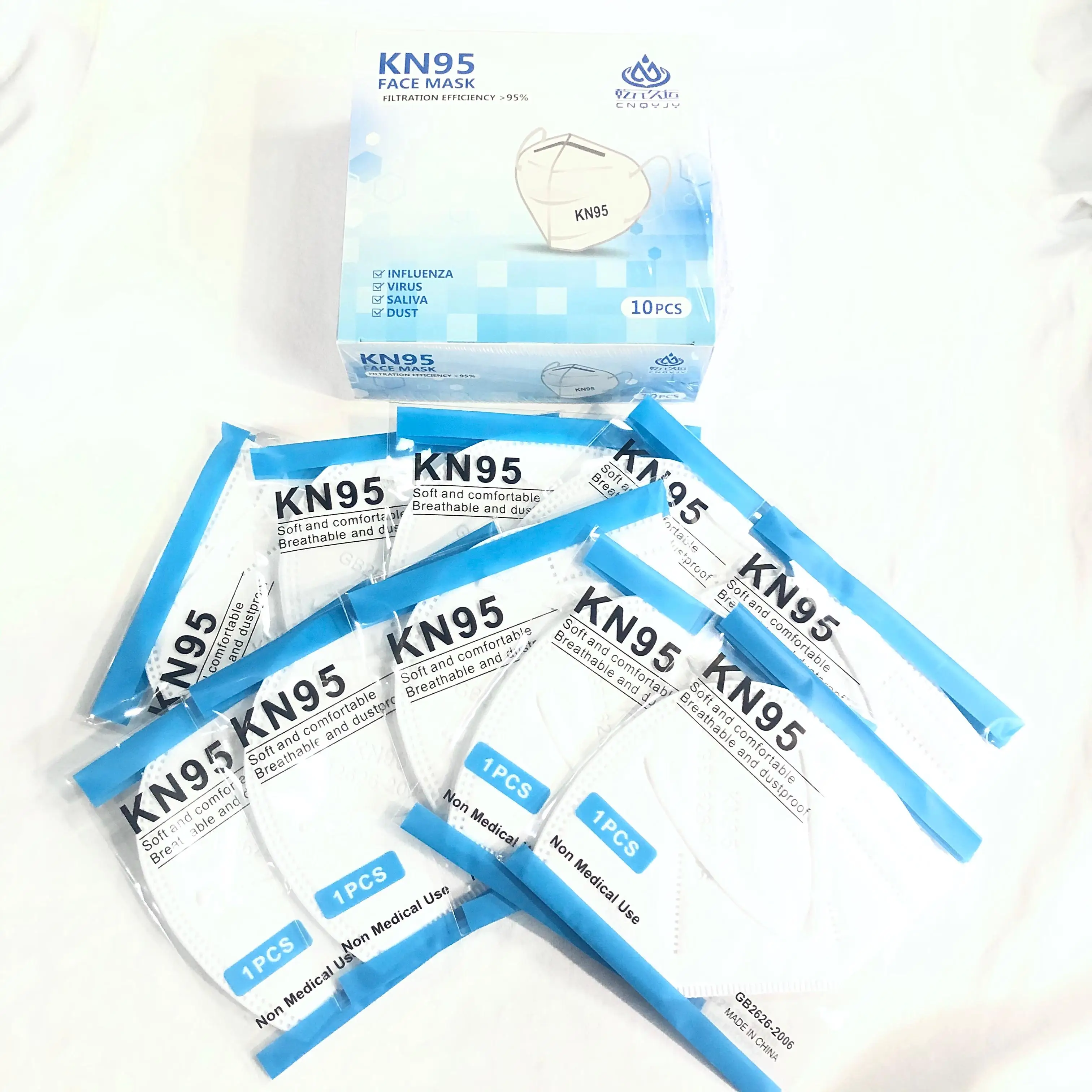 Factory direct sales 5 layers Non-woven KN95Mask
