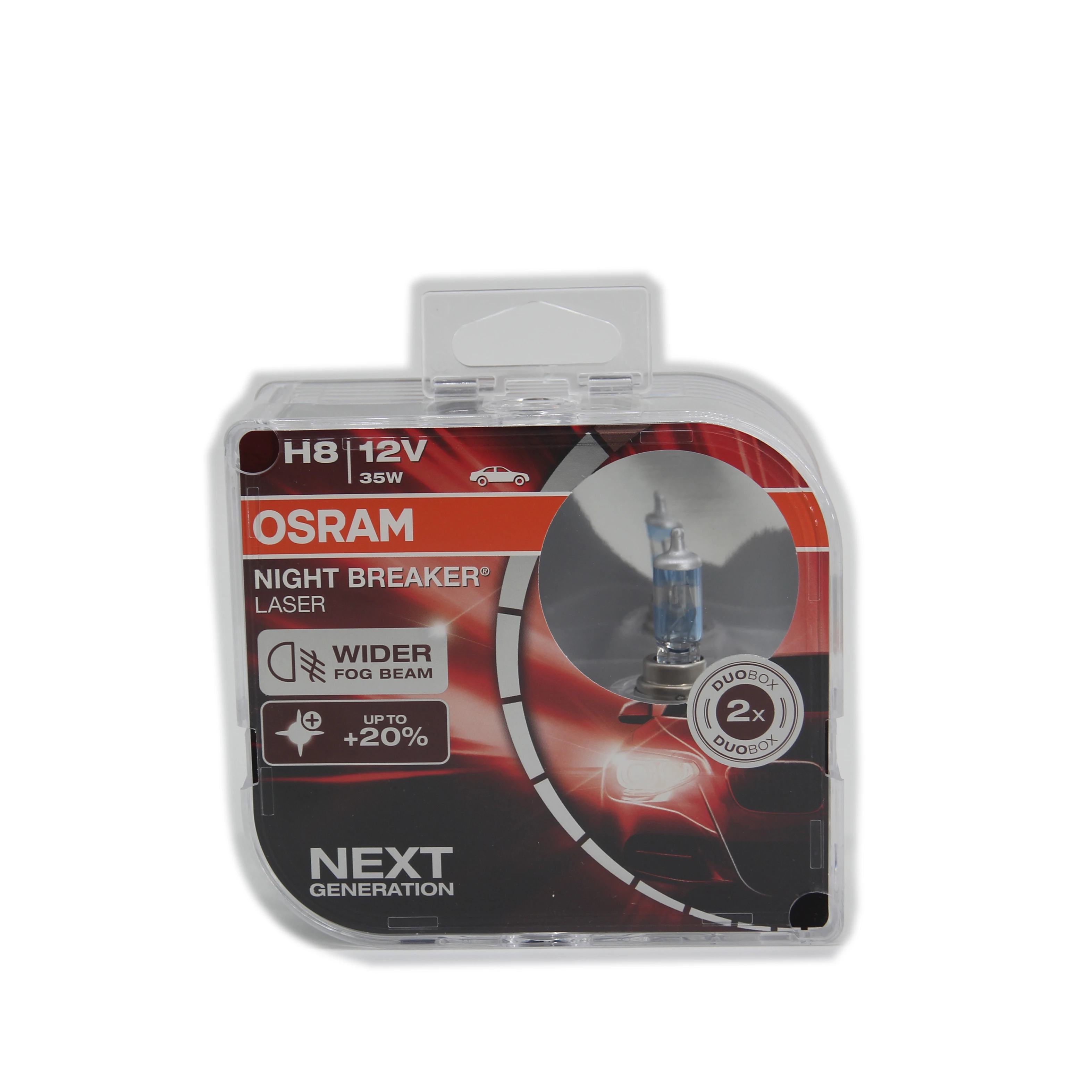 OSRAM 64212NL 12V H8 35W Night Breaker Laser Next Generation